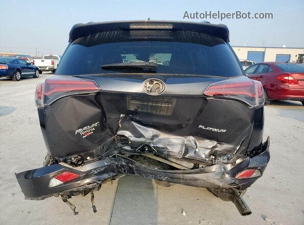 2T3YFREV7JW444192 2018 TOYOTA LIMITED Gray Widok z tyłu