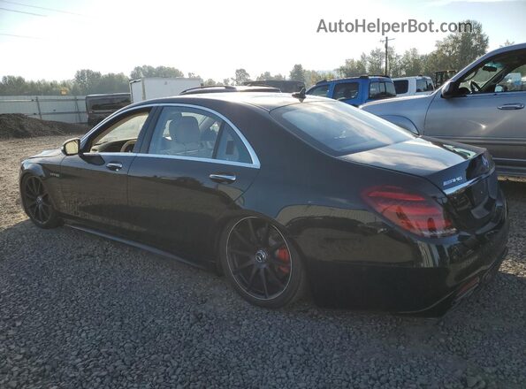 WDDUG8JB5JA397279 2018 MERCEDES-BENZ S Black Tył prawy