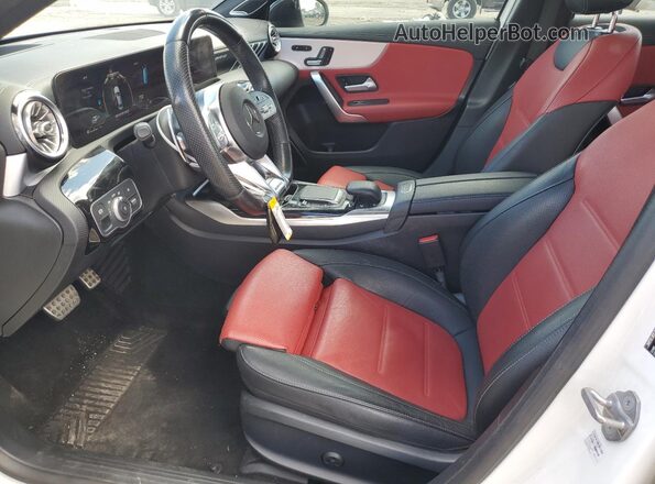 W1K3G5BB5MJ267029 2021 MERCEDES-BENZ A Белый Вид панели приборов