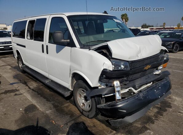 1GAZGNFP3P1234182 2023 CHEVROLET EXPRESS Белый Вид спереди