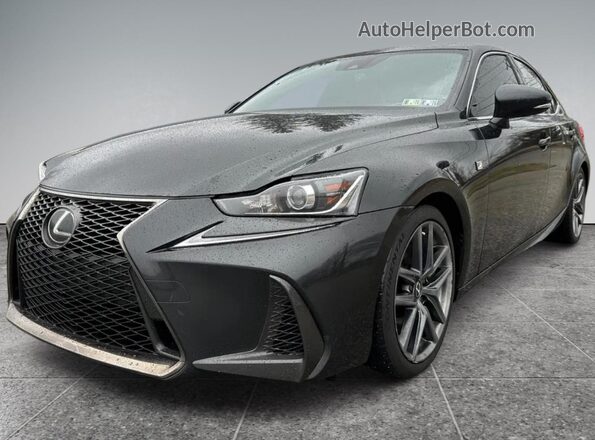 JTHC81D22K5035098 2019 LEXUS IS Черный Задняя левая четверть