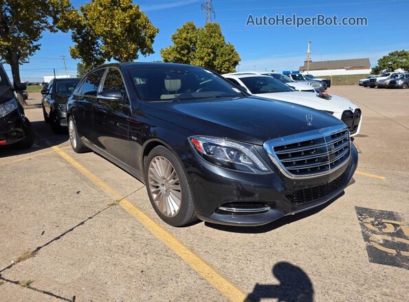 WDDUX7GB8GA160103 2016 MERCEDES-BENZ S Угольный Передняя левая четверть
