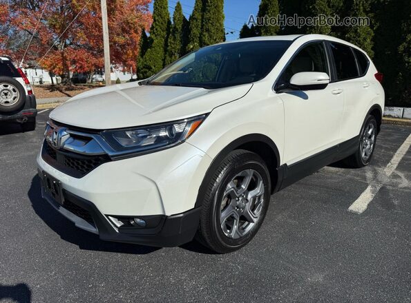2HKRW2H54HH630667 2017 HONDA CRV Белый Задняя правая четверть
