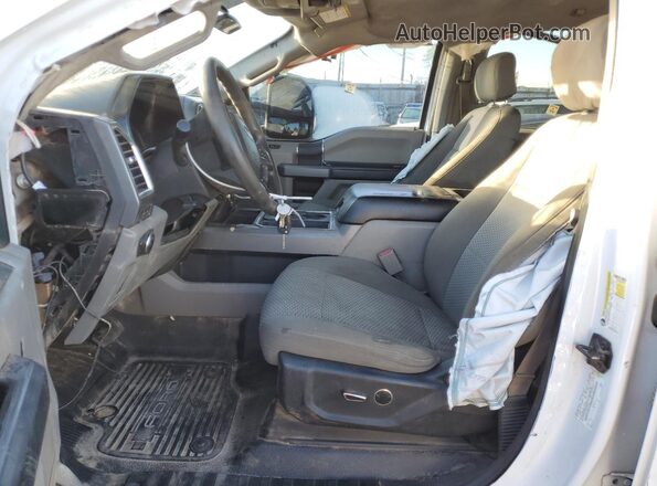 1FT7W2BT0HEE58765 2017 FORD F250 Белый Вид панели приборов