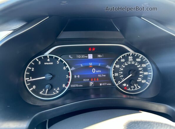 5N1AZ2CS9PC121102 2023 NISSAN MURANO Gray Առջևի վահանակի տեսք