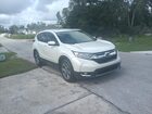 2018 Honda Cr-v Exl White vin: 2HKRW1H82JH501708
