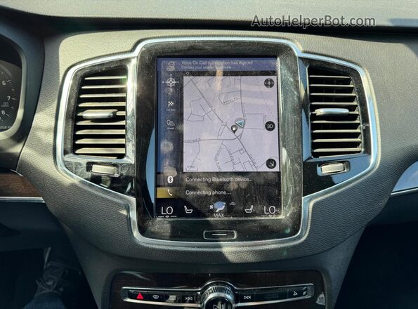 YV4A22PK6H1105792 2017 VOLVO XC90 Черный Вид наклейки с VIN-кодом