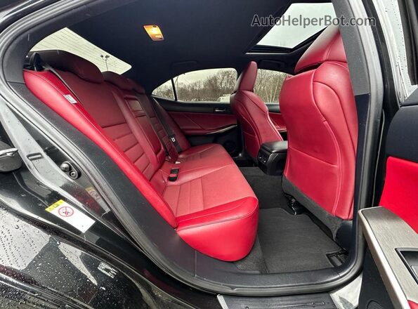 JTHC81D22K5035098 2019 LEXUS IS Черный Вид салона спереди