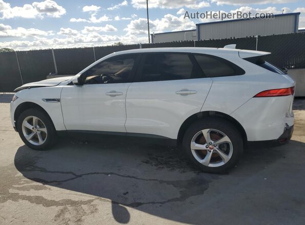SADCJ2GX2JA235136 2018 JAGUAR F-PACE White Trasero derecho