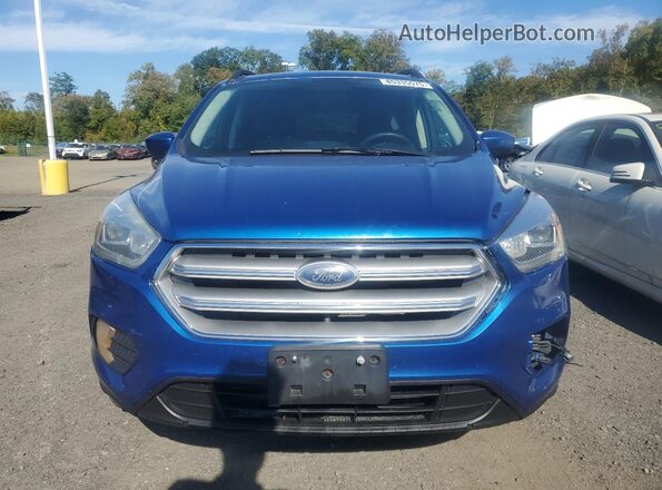 1FMCU9GD2HUD50101 2017 FORD ESCAPE Blue Vista trasera