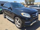 2016 Mercedes-benz Gle 350 4matic Черный vin: 4JGDA5HBXGA656451
