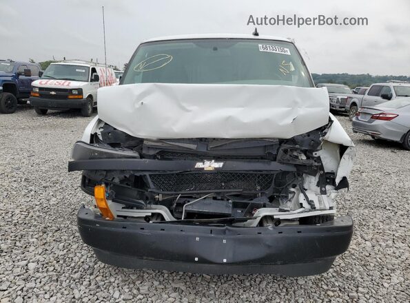 1GCZGGFG9L1177144 2020 CHEVROLET EXPRESS Белый Вид сзади