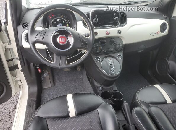 3C3CFFGE0GT211006 2016 FIAT 500 Кремовый Вид панели приборов