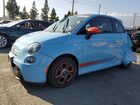 2016 Fiat 500 Electric Blue vin: 3C3CFFGE9GT205320