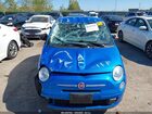 2016 Fiat 500 Easy Синий vin: 3C3CFFKR0GT152632