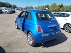 2016 Fiat 500 Easy Синий vin: 3C3CFFKR0GT152632