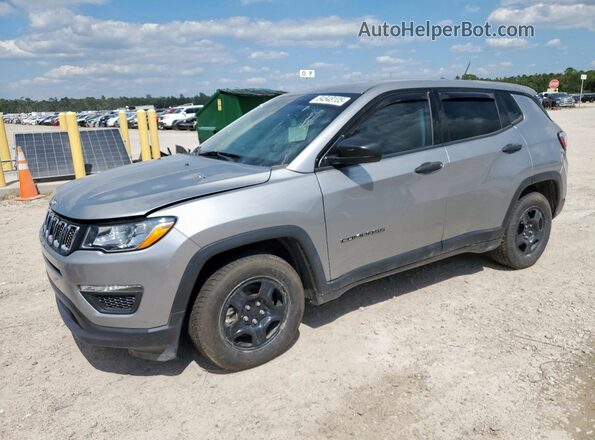 3C4NJCAB3MT514602 2021 JEEP COMPASS Silver Przód lewy
