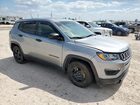 2021 Jeep Compass Sport Silver vin: 3C4NJCAB3MT514602