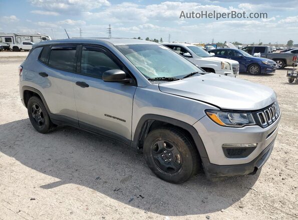 3C4NJCAB3MT514602 2021 JEEP COMPASS Silver Przód prawy