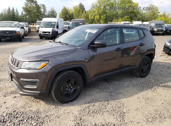 3C4NJCAB6HT669215 2017 JEEP COMPASS Gray Przód lewy