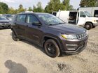 2017 Jeep Compass Sport Gray vin: 3C4NJCAB6HT669215