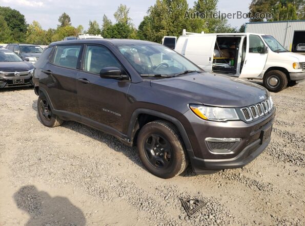 3C4NJCAB6HT669215 2017 JEEP COMPASS Gray Przód prawy