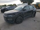 2020 Jeep Compass Sport Black vin: 3C4NJCAB9LT253104
