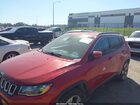 2017 Jeep New Compass Latitude Fwd Red vin: 3C4NJCBB6HT669360
