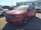 2017 Jeep New Compass Latitude Fwd Red vin: 3C4NJCBB6HT669360