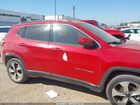 2017 Jeep New Compass Latitude Fwd Red vin: 3C4NJCBB6HT669360