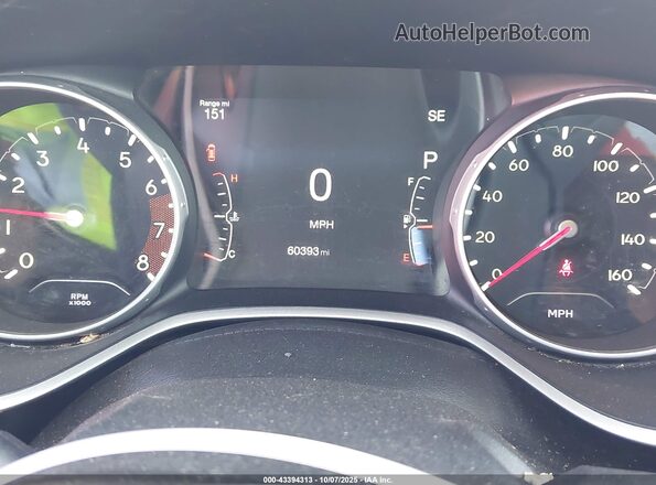 3C4NJCBB6HT669360 2017 JEEP NEW COMPASS Red უკანა სავარძლების ხედი