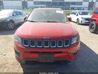2017 Jeep New Compass Latitude Fwd Red vin: 3C4NJCBB6HT669360