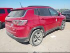 2017 Jeep New Compass Latitude Fwd Red vin: 3C4NJCBB6HT669360