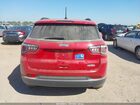 2017 Jeep New Compass Latitude Fwd Red vin: 3C4NJCBB6HT669360