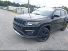 2018 Jeep Compass Altitude Fwd Черный vin: 3C4NJCBB6JT327008