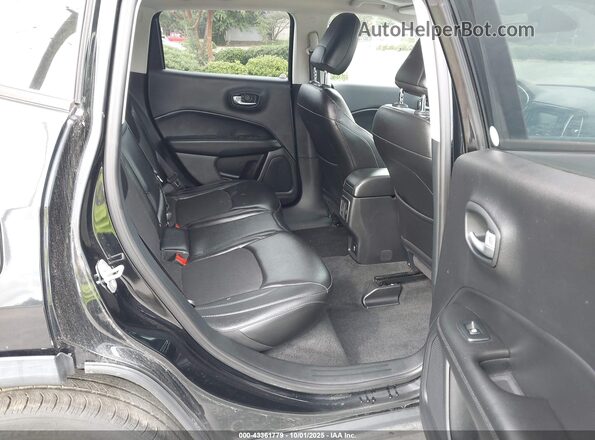 3C4NJCBB6JT327008 2018 JEEP COMPASS Черный Вид наклейки с VIN-кодом