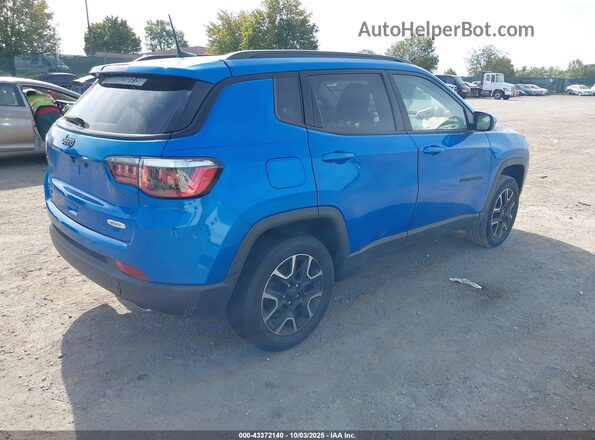 3C4NJDAB0LT167458 2020 JEEP COMPASS Blue Հետևի աջ