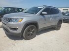 2020 Jeep Compass Latitude Серебряный vin: 3C4NJDBB5LT143199