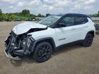 2022 Jeep Compass Latitude White vin: 3C4NJDBB7NT224109
