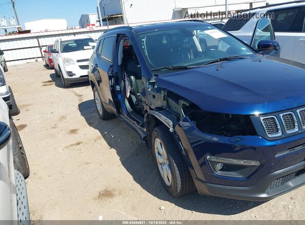 3C4NJDBB8MT584150 2021 JEEP COMPASS Синий Вид спереди