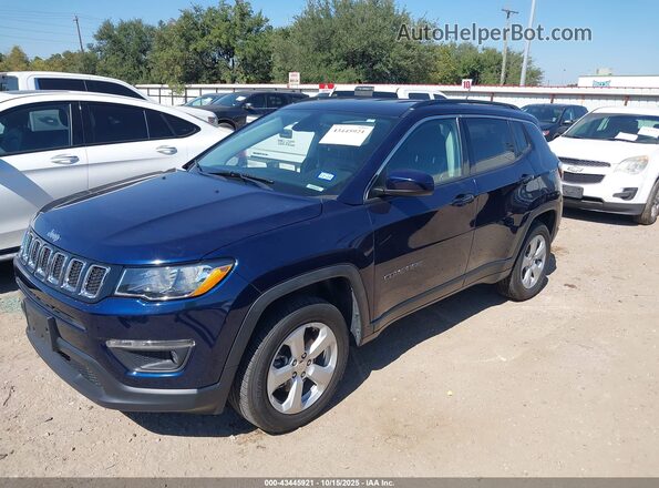 3C4NJDBB8MT584150 2021 JEEP COMPASS Синий Передняя левая четверть