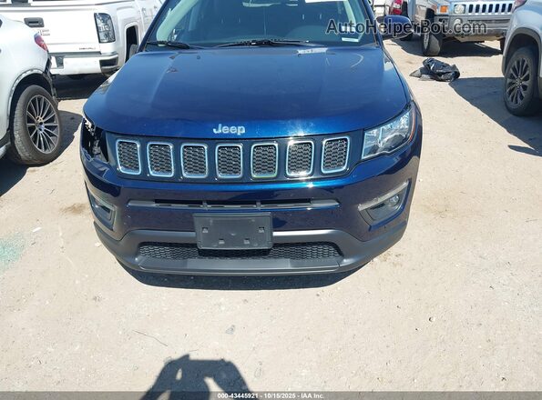 3C4NJDBB8MT584150 2021 JEEP COMPASS Синий Вид задней части салона