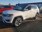2020 Jeep Compass Limited White vin: 3C4NJDCB2LT254856