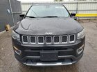 2021 Jeep Compass Limited Черный vin: 3C4NJDCB3MT589691