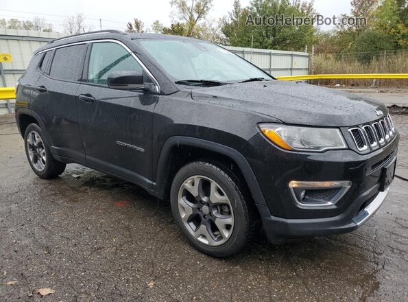 3C4NJDCB3MT589691 2021 JEEP COMPASS Черный Передняя правая четверть