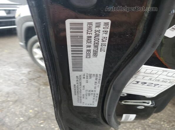 3C4NJDCB3MT589691 2021 JEEP COMPASS Черный Вид наклейки с VIN-кодом