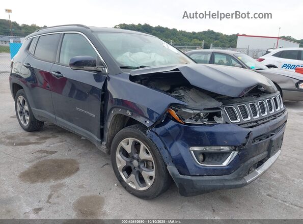 3C4NJDCB6MT585795 2021 JEEP COMPASS Dark Blue Передняя правая четверть