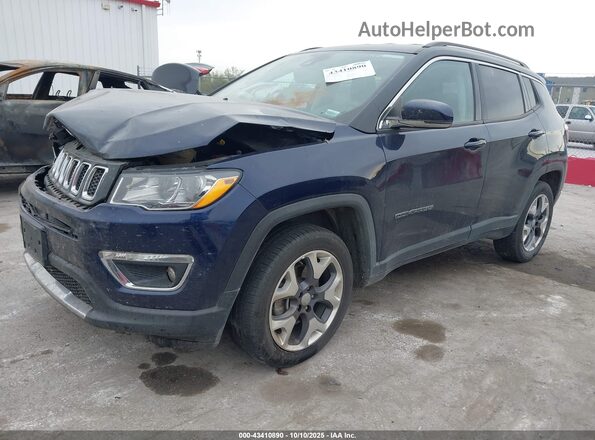 3C4NJDCB6MT585795 2021 JEEP COMPASS Dark Blue Передняя левая четверть