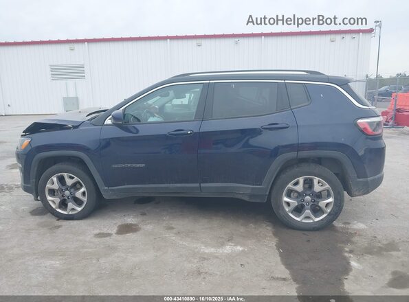 3C4NJDCB6MT585795 2021 JEEP COMPASS Dark Blue Панорамный вид салона 360°
