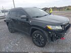 2020 Jeep Compass Trailhawk 4x4 Black vin: 3C4NJDDB2LT170387